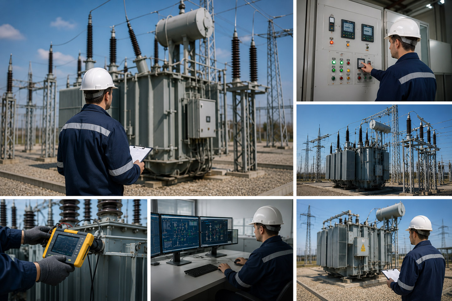 Trafo merkezi sahasında teknik kontrol ve işletme sorumluluğu süreci
